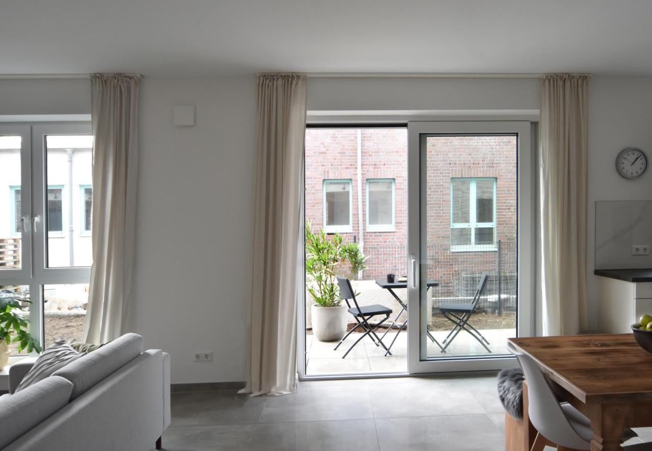 Familienfreundliche Neubauwohnung Mit Terrasse Hamburg-Harburg Buitenkant foto