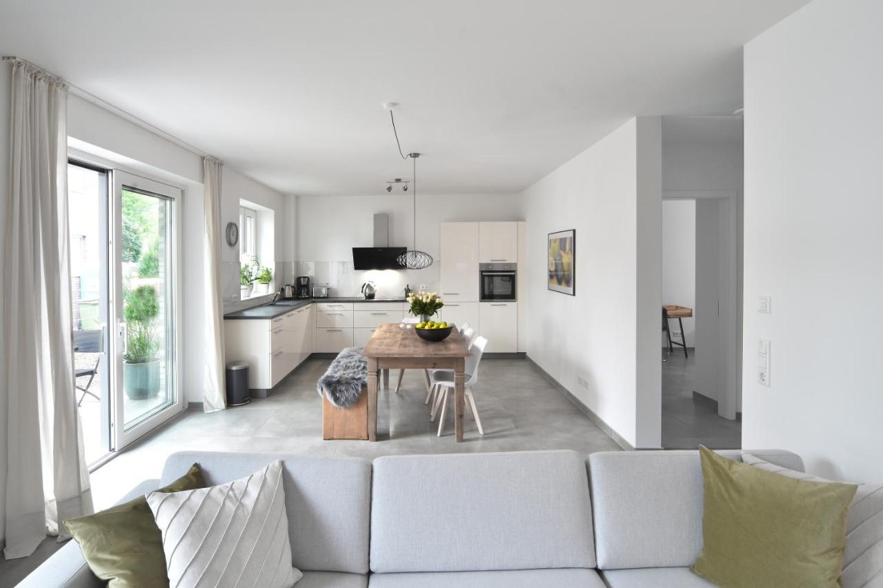 Familienfreundliche Neubauwohnung Mit Terrasse Hamburg-Harburg Buitenkant foto